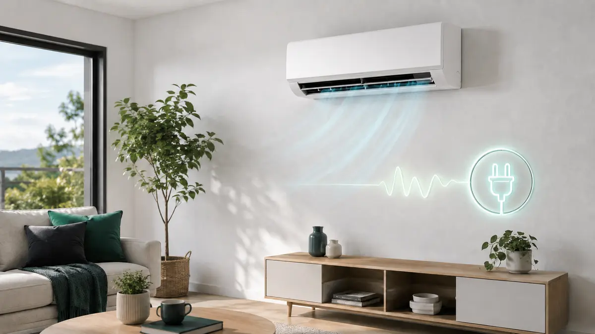 How much electricity does an air conditioner use in Australia in a modern home