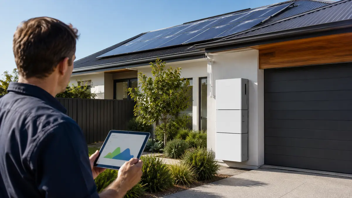 What size solar battery do I need Australia assessment for a modular home battery and rooftop solar system